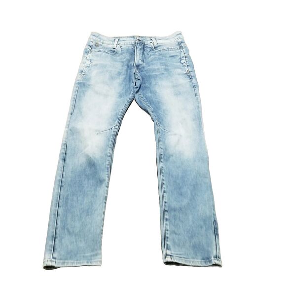 G-Star Other - G Star Raw Jeans D Staq 3D Slim Men's Size 32 Blue Faded Stretch Denim (33x29)